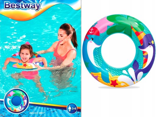 51 cm PLAVECKÉ KOLESO BESTWAY 36113