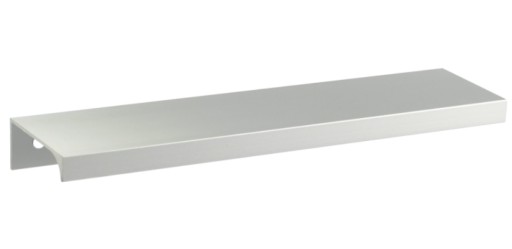 Strieborná hliníková hranová rukoväť - 128/148 mm UA06 AMIX