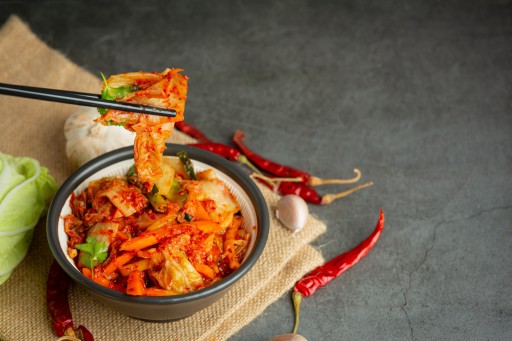Kimchi s UHORKOVOU, nakladanou čínskou kapustou, paprikou, cesnakom a zázvorom
