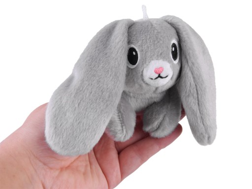 Rozkošná kabelka + zvierací plyšový maskot králika ZA4682