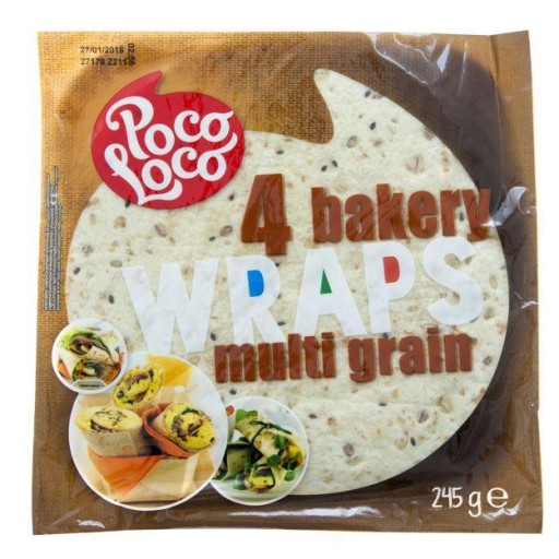 Viaczrnné obaly 25cm, 4ks, 245g/18 Poco Loco