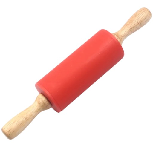 PRŮRUČNÝ SILIKONOVÝ VALEC S OTOČNÝMI RÚČKAMI, MALÝ