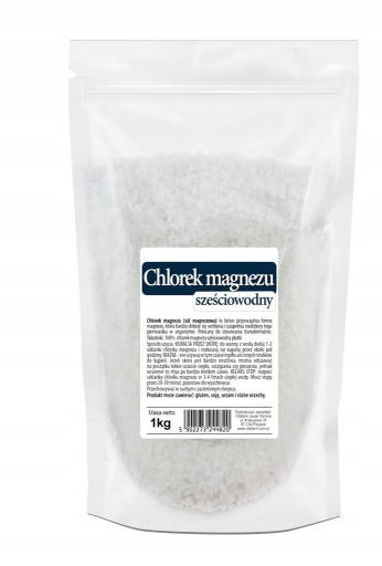 CHLORID HORČÍK HEXAHYDRÁT 1 KG VLOČKY