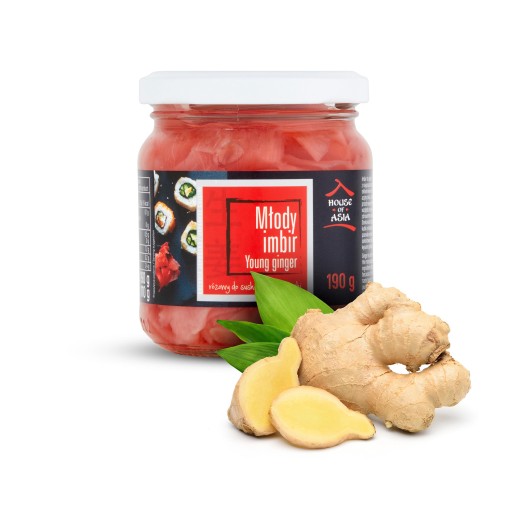 Nakladaný ružový zázvor 190g - Dom Ázie