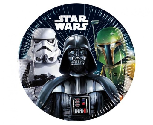 Star Wars Galaxy papierové taniere 20 cm 8 ks.