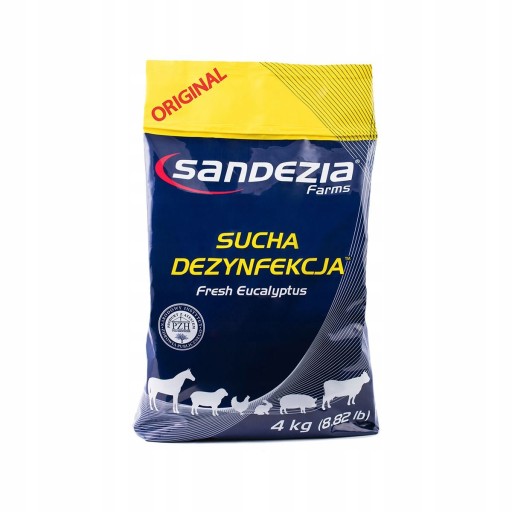 Suchá dezinfekcia Sandezia 4 kg