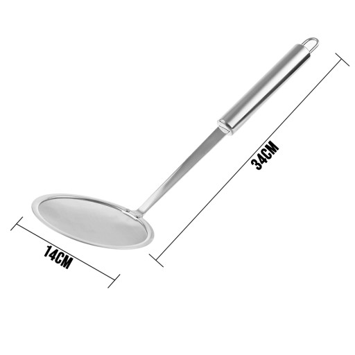 LYŽIČKA POSUVNÁ SKUMÓWKA SIRE POLIEVKA CEDENIE 14CM