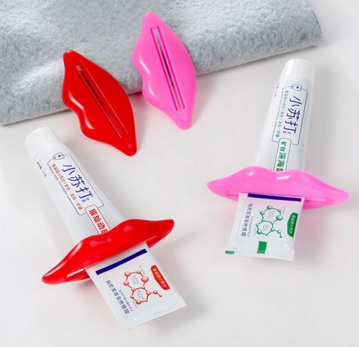 Squeezer na zubnú pastu PINK stláčač tuby
