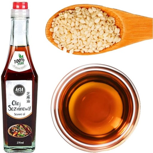 Aromatický sezamový olej 270ml 100% ÁZIA KUCH