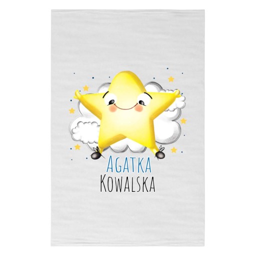 Osuška do škôlky 30x50 Ľubovoľné meno STAR