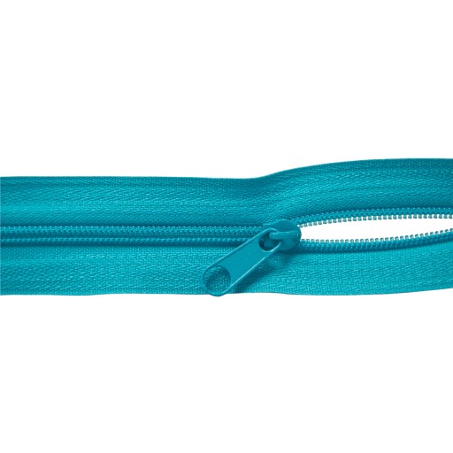 Páska na zips 3mm TYRKYSOVÁ 10 zipsov 5m