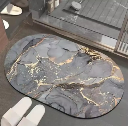 KÚPEĽŇOVÁ PODLOŽKA RÝCHLOSCHNÚCE ABSORBČNÍ PROTIŠMYKOVÝ KOBEREC 40x60
