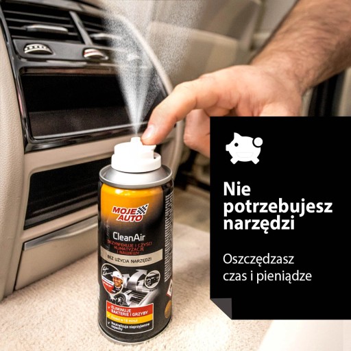 CleanAir ODSTRAŇOVAČ KLIMATIZÁCIE ČIERNA 150ml