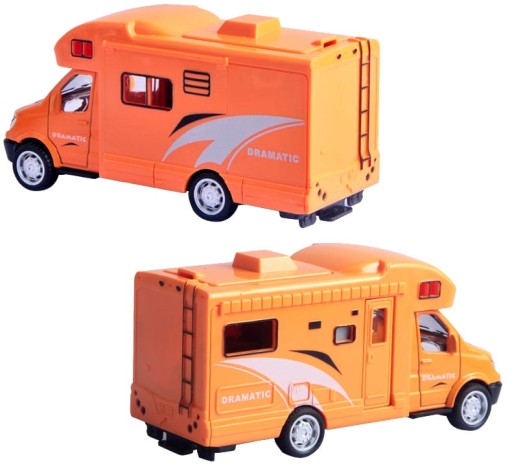 Karavan, kempingové auto, kovové, 50-te roky