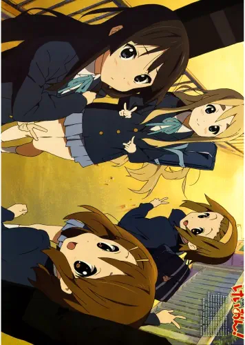 Plagát anime Manga K-ON! CON_266 A3