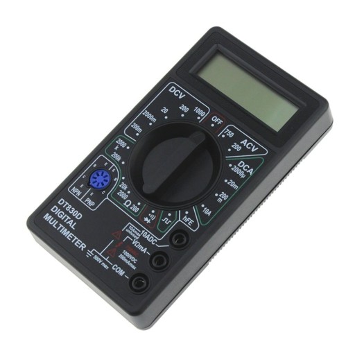 Multimeter DT-832 so signálom LCD