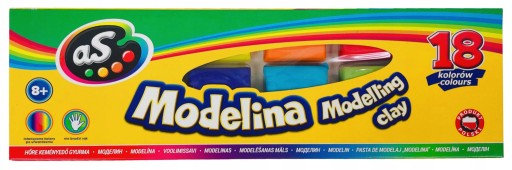 Modelovacia hmota AS 18 col x 11g