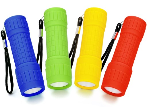 LED MINI GUMOVÁ BATERKA TAKTICKÁ TURISTICKÁ LAMPA VÝKONNÁ VODEODOLNÁ
