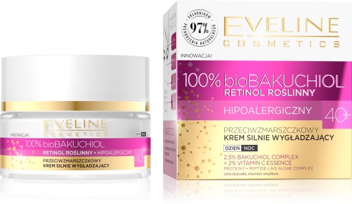 Eveline Cosmetics Biobakuchiol krém na tvár 40+