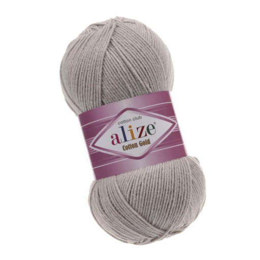 Alize Cotton Gold - 200 svetlošedá