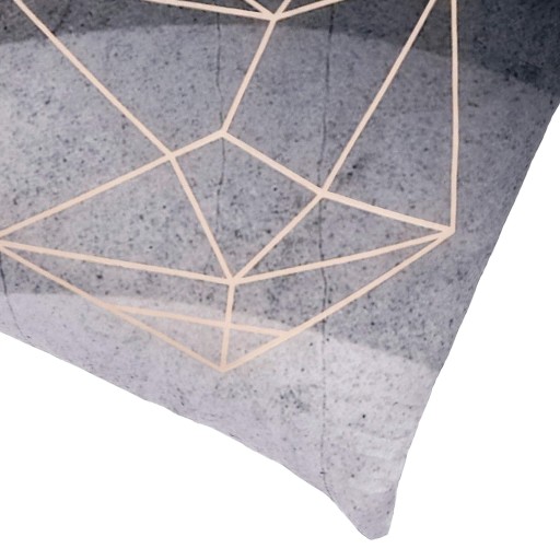 DEKORATÍVNY OBLIEK NA VANKÚŠ JASIEK 40x40 DEKORATÍVNE GEOMETRICKÉ VZORY