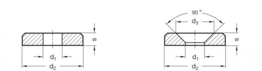 DISTANČNÁ PODLOŽKA FI16mm VALCOVÝ OTVOR 5