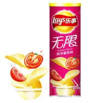 Paradajková príchuť Lay's Stax