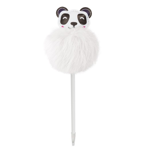 Panda pero s brmbolcom do školy ako darček pre priateľa dievčaťa