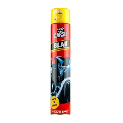 K2 CARSO BLAK PLAK COCKPIT SPREJ CITRÓN 750ml