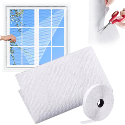 Okenná sieťka proti hmyzu STRONG SOLID biela 150x180 cm + suchý zips