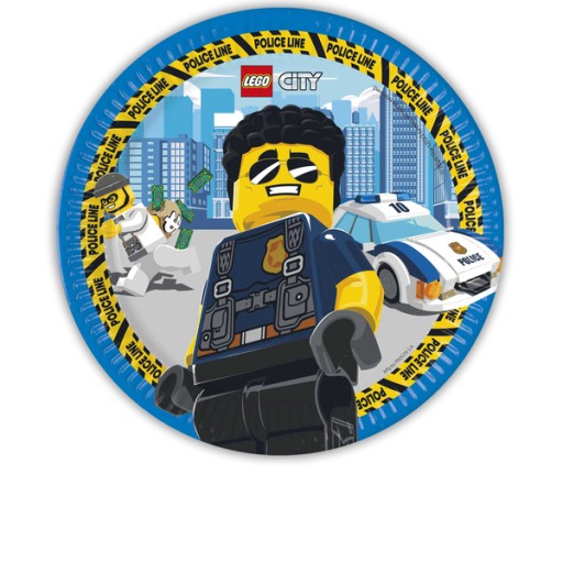 LEGO CITY PAPIEROVÉ TANIERE 23 CM 8 KS.