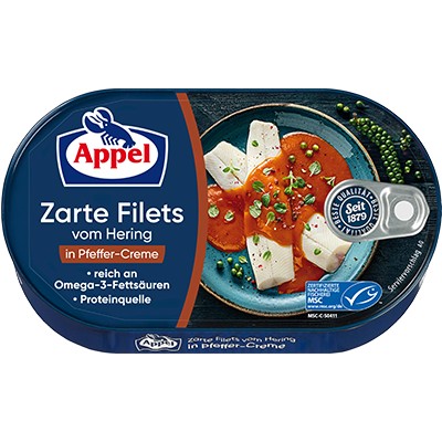 Filet zo sleďa v paprikovej smotane 200 g