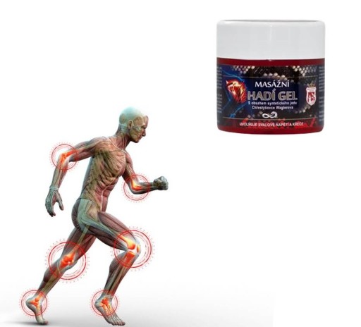 Viper Venom masť s hadím jedom gél na zmiernenie bolesti 150 ml