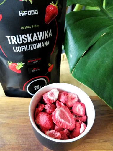 Jahoda sušená mrazom 50g HiFOOD PREMIUM PLÁTY