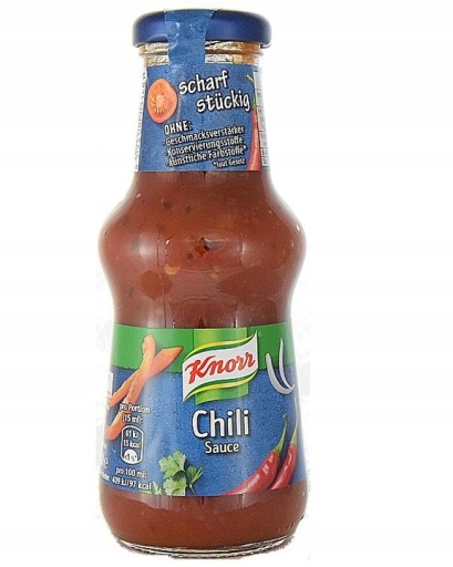 Knorr Chilli omáčka 250 ml Z Nemecka