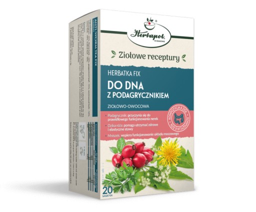 Bylinný čaj Fix PODAGRYCZNIK na obličky Herbapol