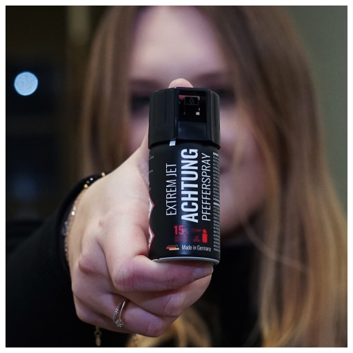Pepřový sprej na obranu plynov paralyzujúci prúd plynu ACHTUNG EXTREM 40 ml