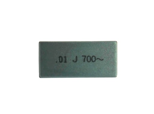 Fólia 0,01uF 10nF 700V AC 2000V DC 5% 10ks.
