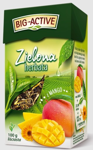 Big-Active Mango zelený čaj 100g