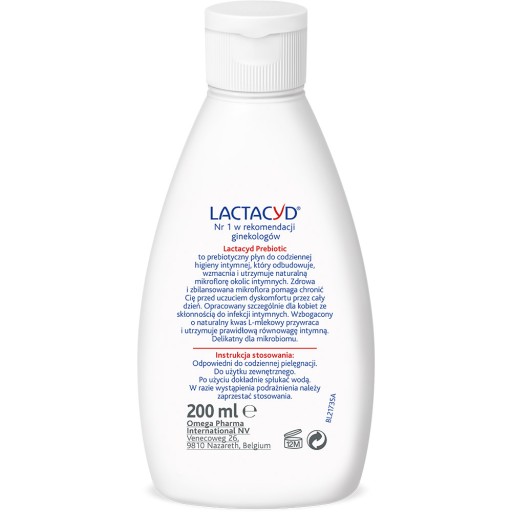 LACTACYD PREBIOTIC+ tekutá intímna hygiena 200 ml
