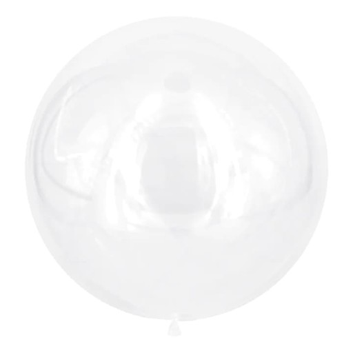 Priehľadný priehľadný bobo balón 80 cm