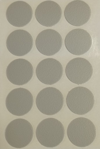 Samolepiaca čiapočka šedá 20mm 93520 15 ks