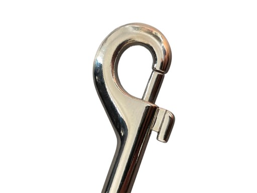 Karabína 25x64mm karabínka Nerezová oceľ, zlatá