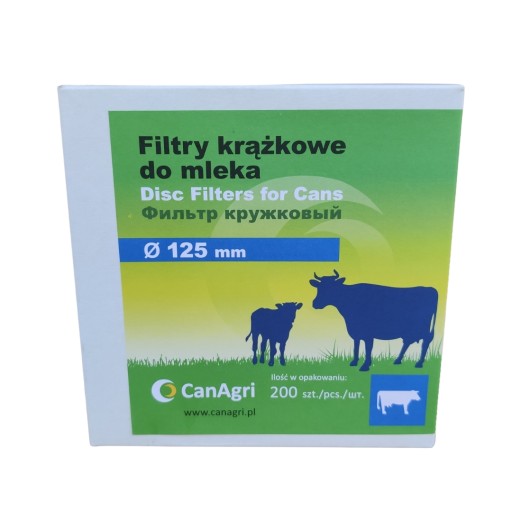 Filtre Kotúčový filter Ø 125 mm balenie 200 ks