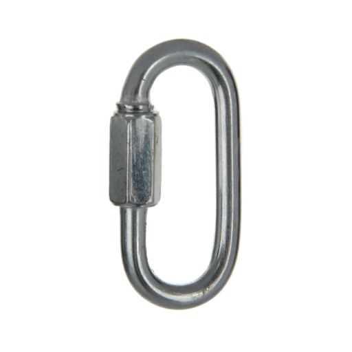 SKRUTKOVANÝ ČLÁNOK 5x48mm KARABÍNOVÝ SPOJ