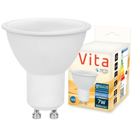 HALOGEN LED ziarovka GU10 2835 7W 230V 3 FARBY