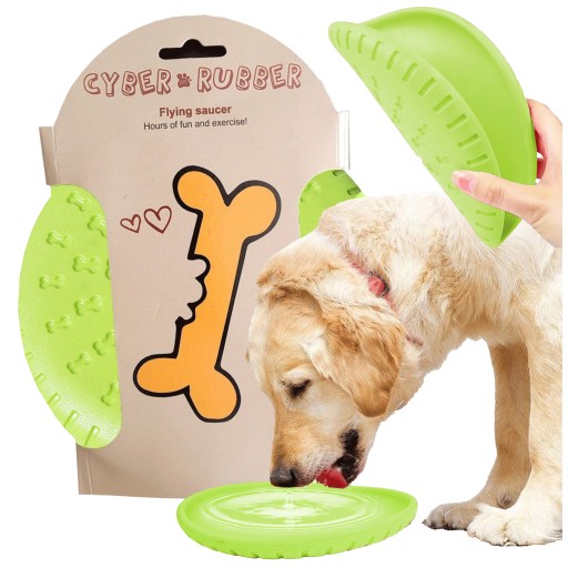FRISBEE HRAČKA S LIETAJÚCIM DISKOM, CHEEWARD PRE PSOV, FLEXIBILNÁ, ĽAHKÝ ÚSTUP