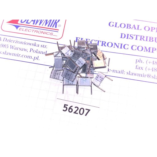 Kondenzátor MKT Siemens 1.0nF 400V R7.5 B32560 x5