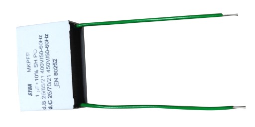 štartovací kondenzátor 1uF 450V