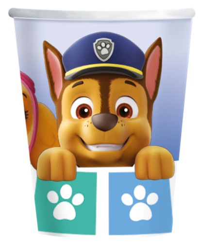 Paw Patrol papierové poháre 250 ml